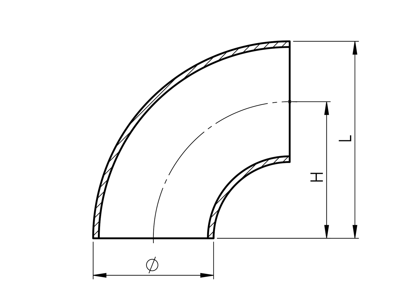 Spojka madla - koleno