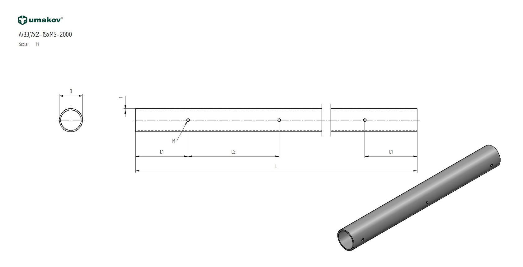 Trubka broušená AISI304