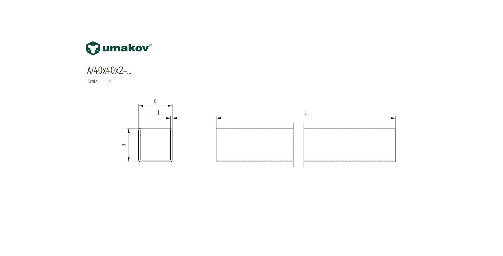 Profil nerezový, jekl