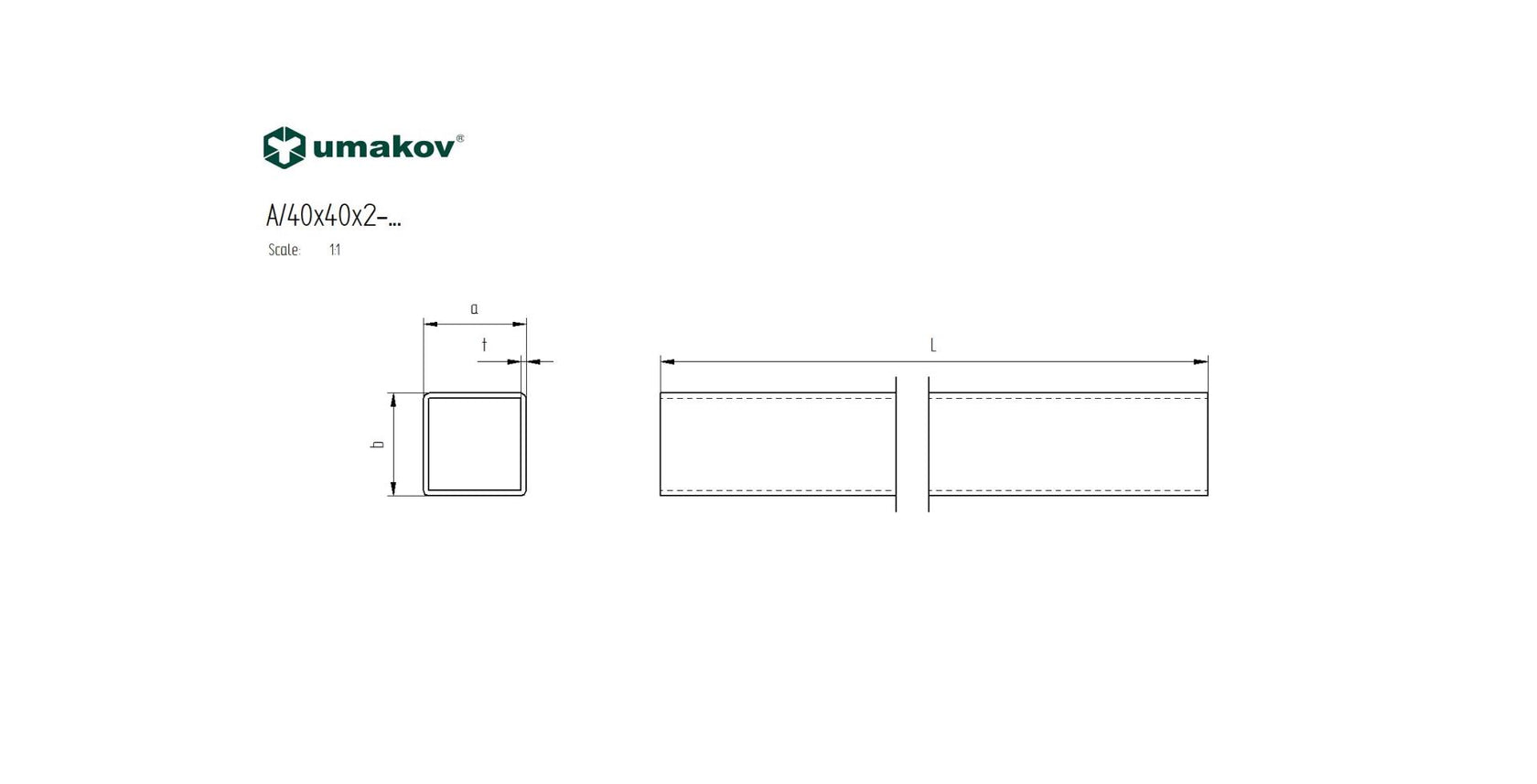 Profil nerezový, jekl