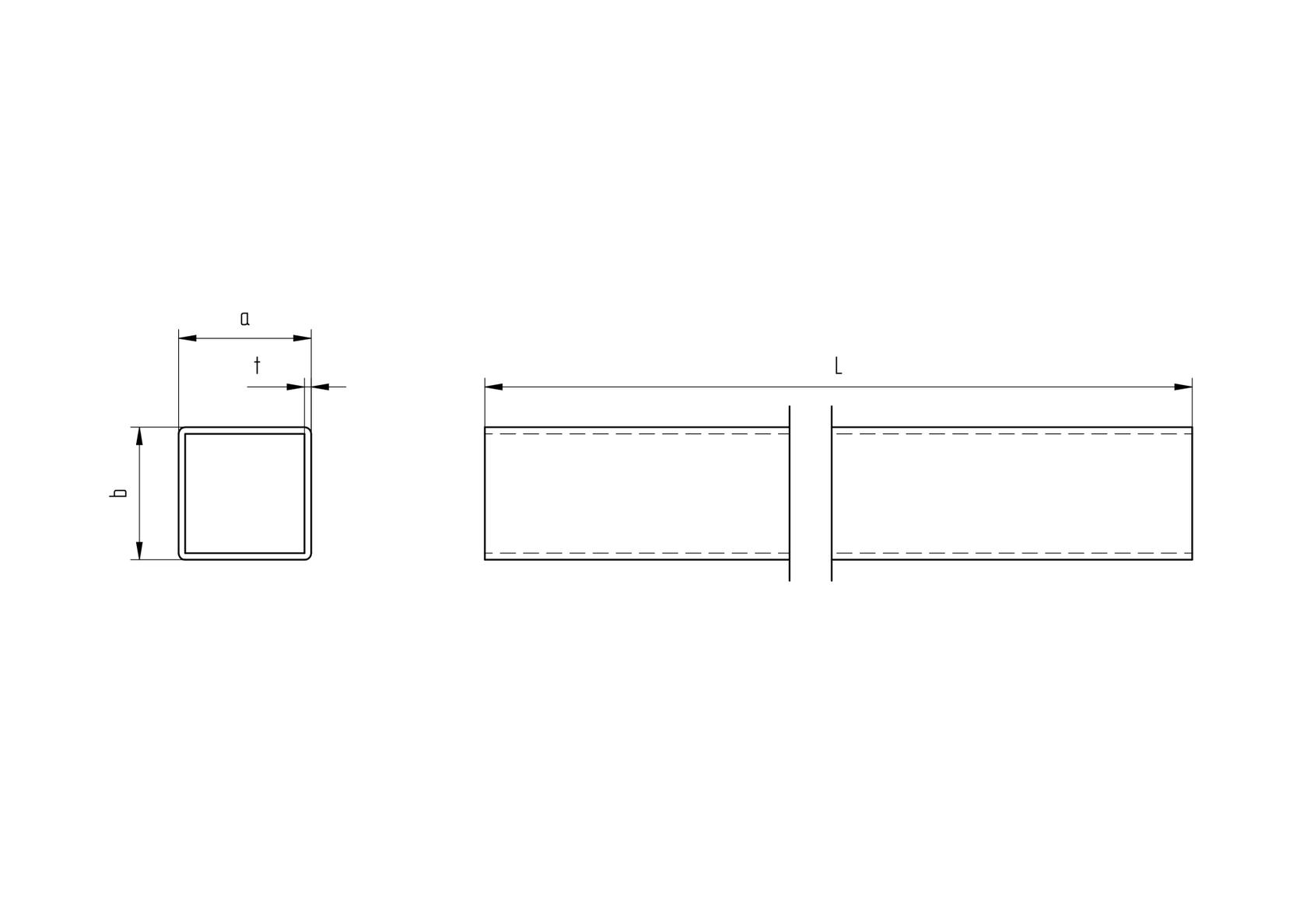 Profil nerezový, jekl