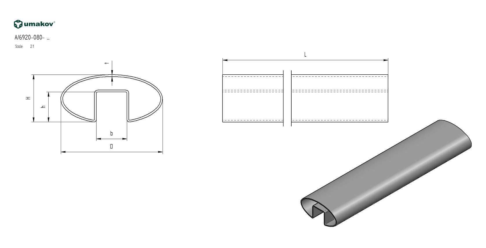 Madlo- držák skla nerezové zábradlí