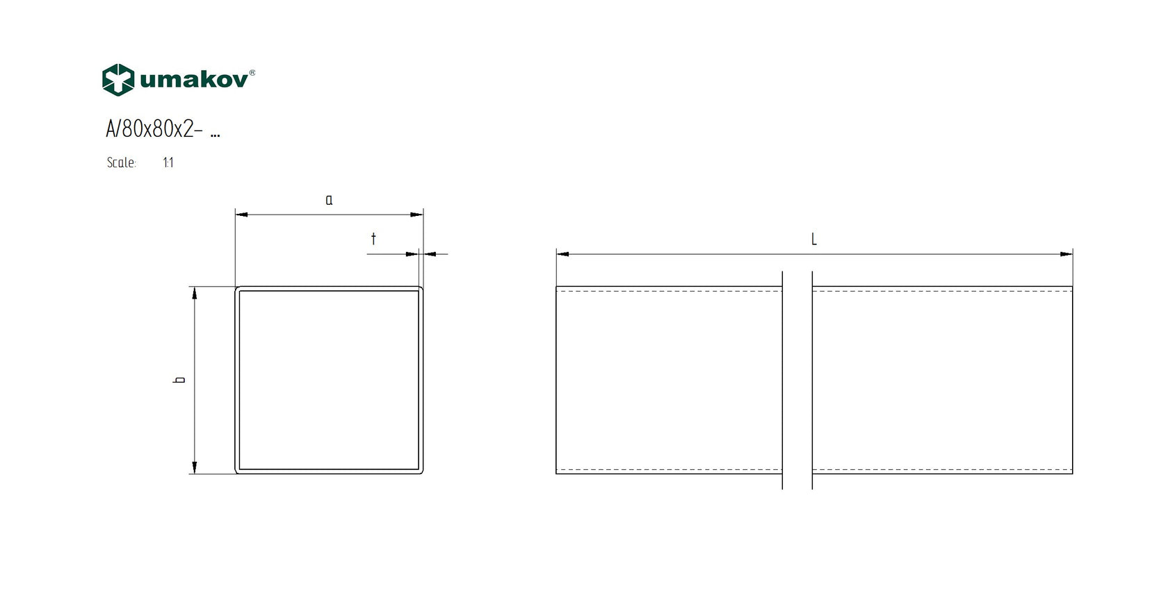 Nerezový profil, jekl