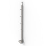 Sloupek nerezový, BK-schod, lesk AISI304, D42,4x2/