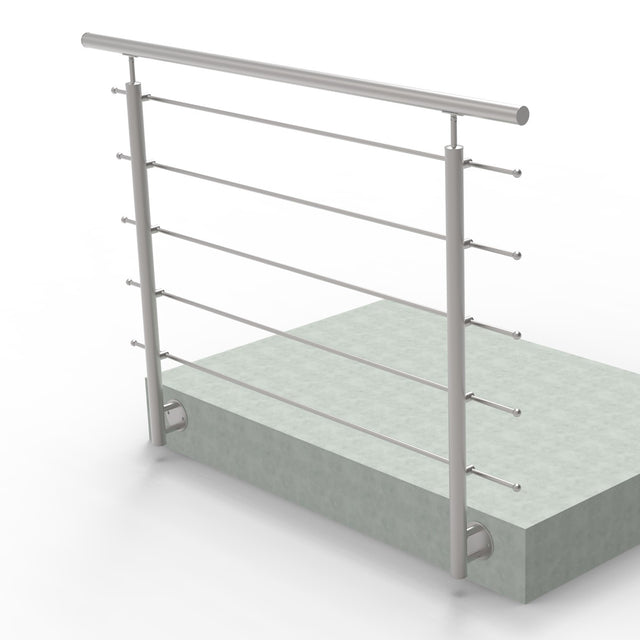 Nerezové zábradlí, AISI304, 1500x1000mm, BR