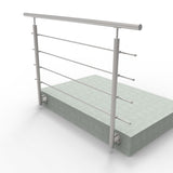 Nerezové zábradlí, AISI304, 1500x900mm, BR