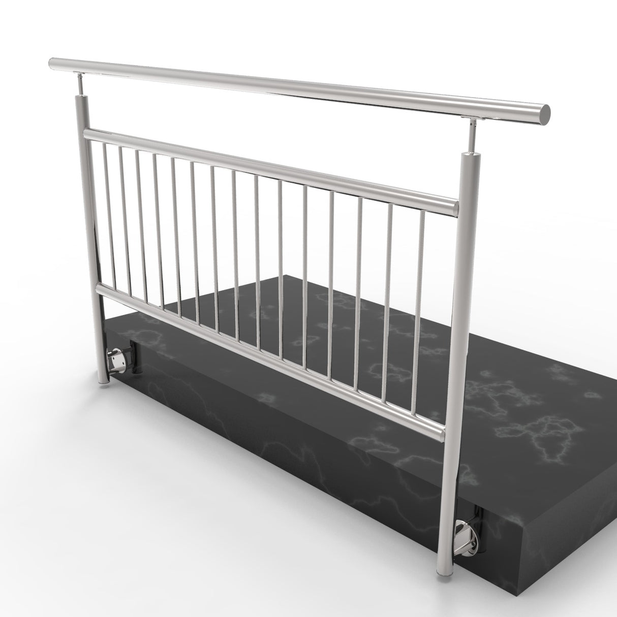 Nerezové zábradlí BR AISI304, D42,4/d12mm/h1000/L2