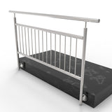 Nerezové zábradlí BR AISI304, D42,4/d12mm/h1000/L2