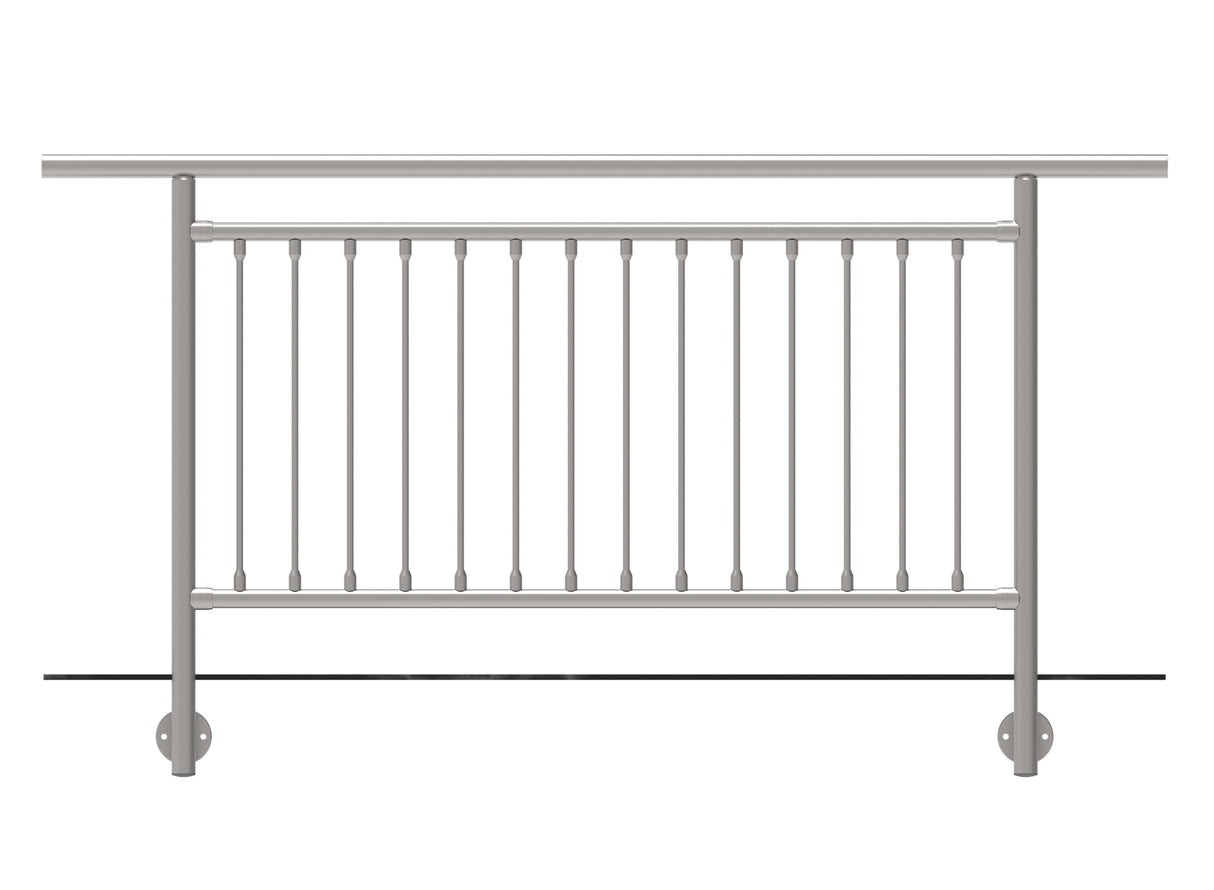 Zábradlí vertikálni BR AISI304, D42,4/d12vertical/