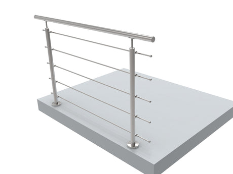 Nerezové zábradlí, AISI304, 1500x1000mm