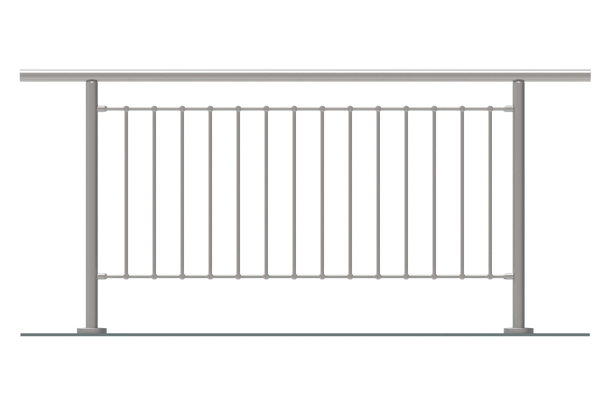 Zábradlí vertikálni VR AISI304, D42,4/d12vertical/