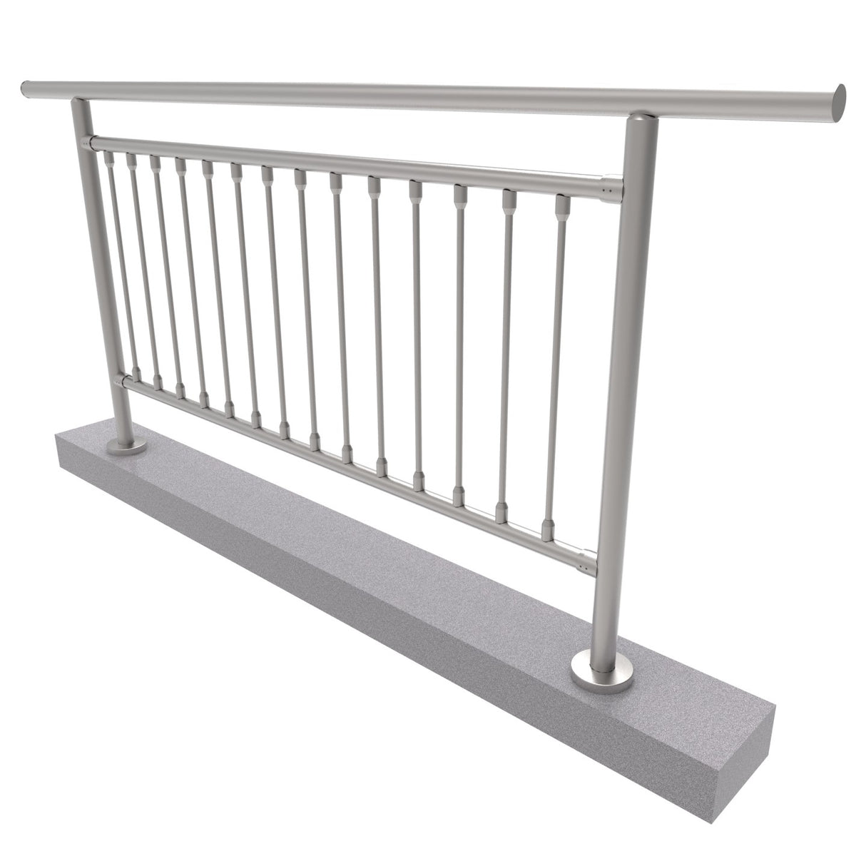 Zábradlí vertikálni VR AISI304, D42,4/d12vertical/