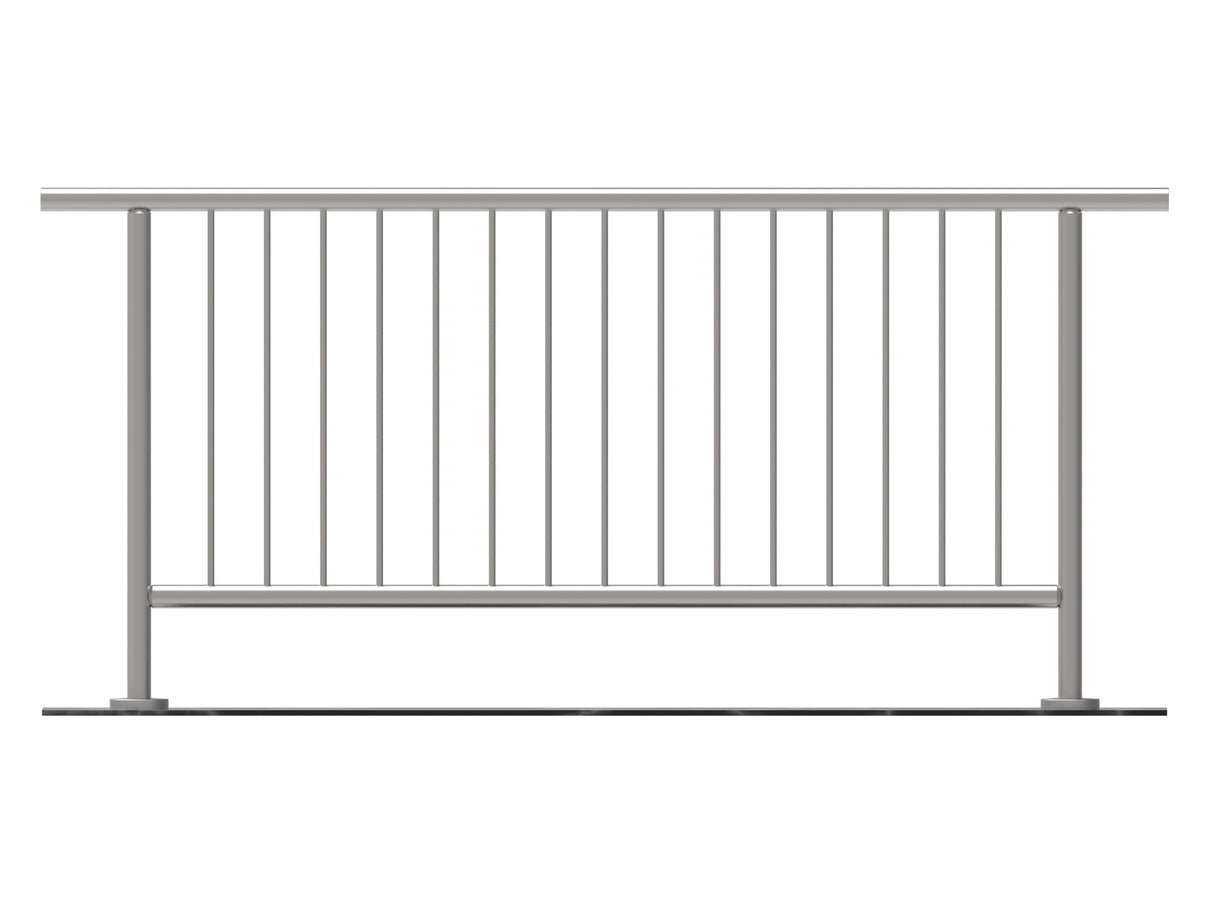 Zábradlí vertikálni VR AISI304, D42,4/d12vertical/