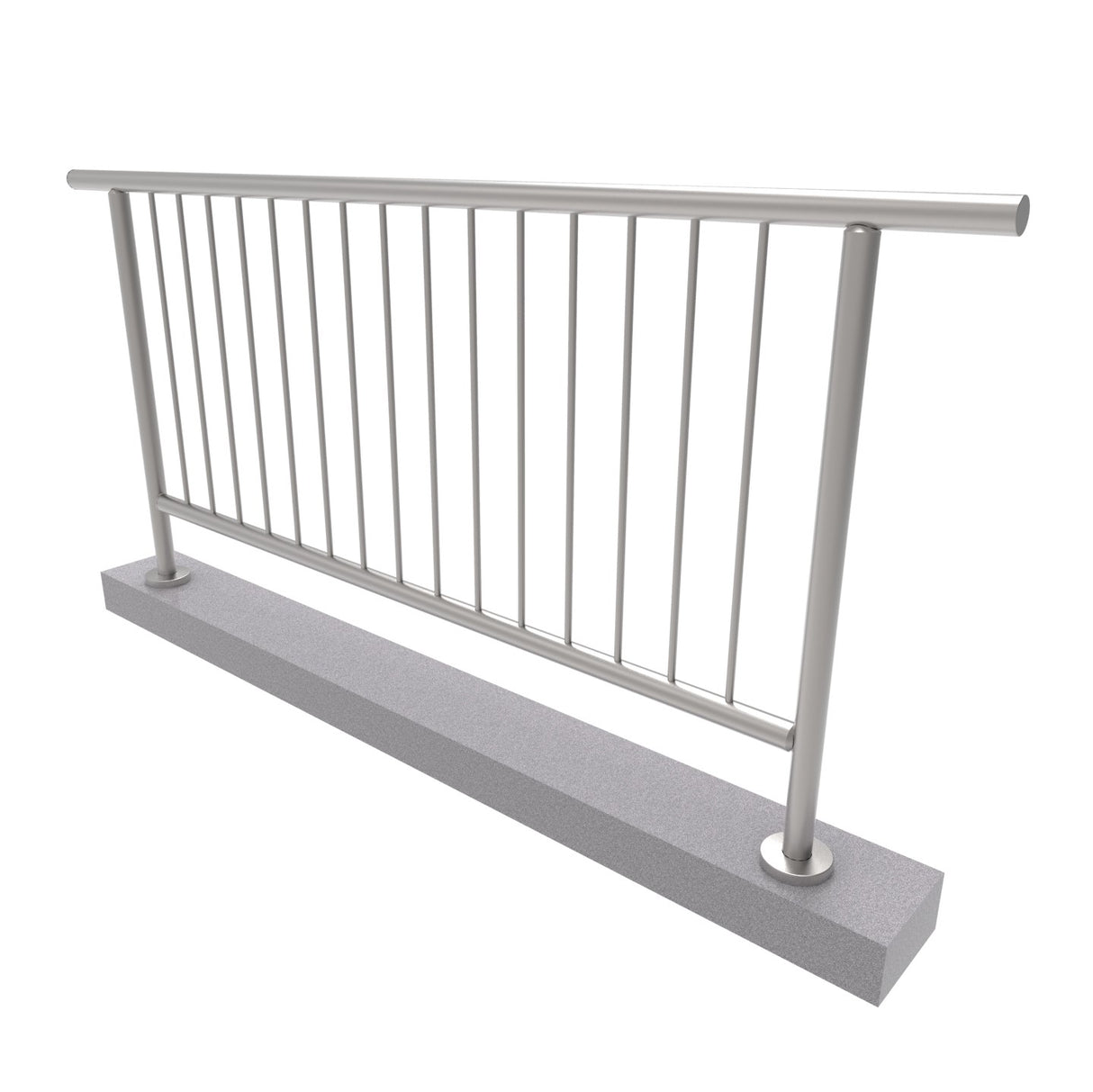 Zábradlí vertikálni VR AISI304, D42,4/d12vertical/