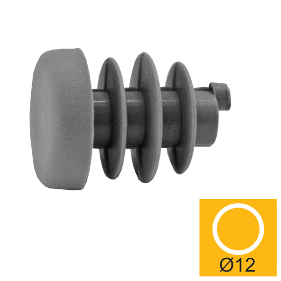 Plastová záslepka prutové výplně PVC, d12mm