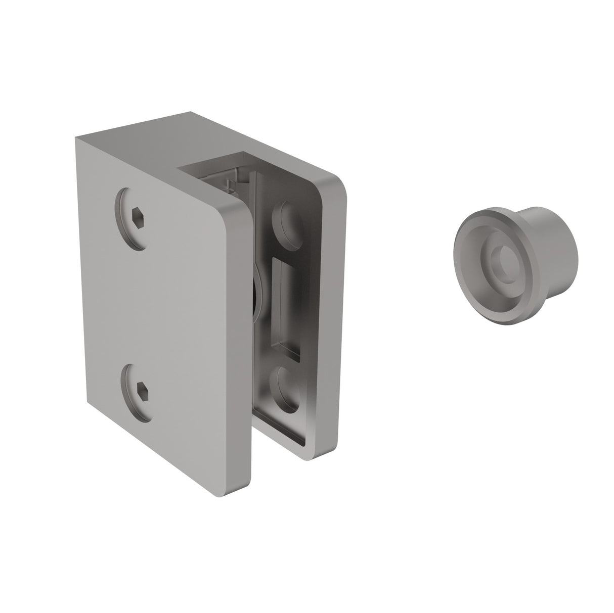 Držák skla mimoosový jednostranný