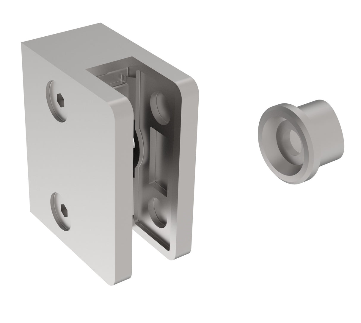 Držák skla jednostranný