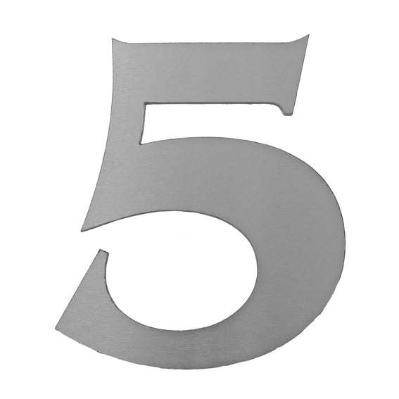 Kovaný produkt "5" 185mm, hr.3mm, AISI 316