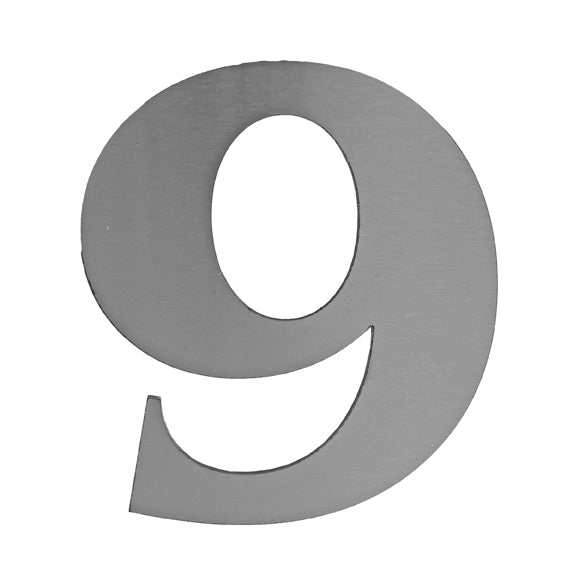 Kovaný produkt "9" 185mm, hr.3mm, AISI 316