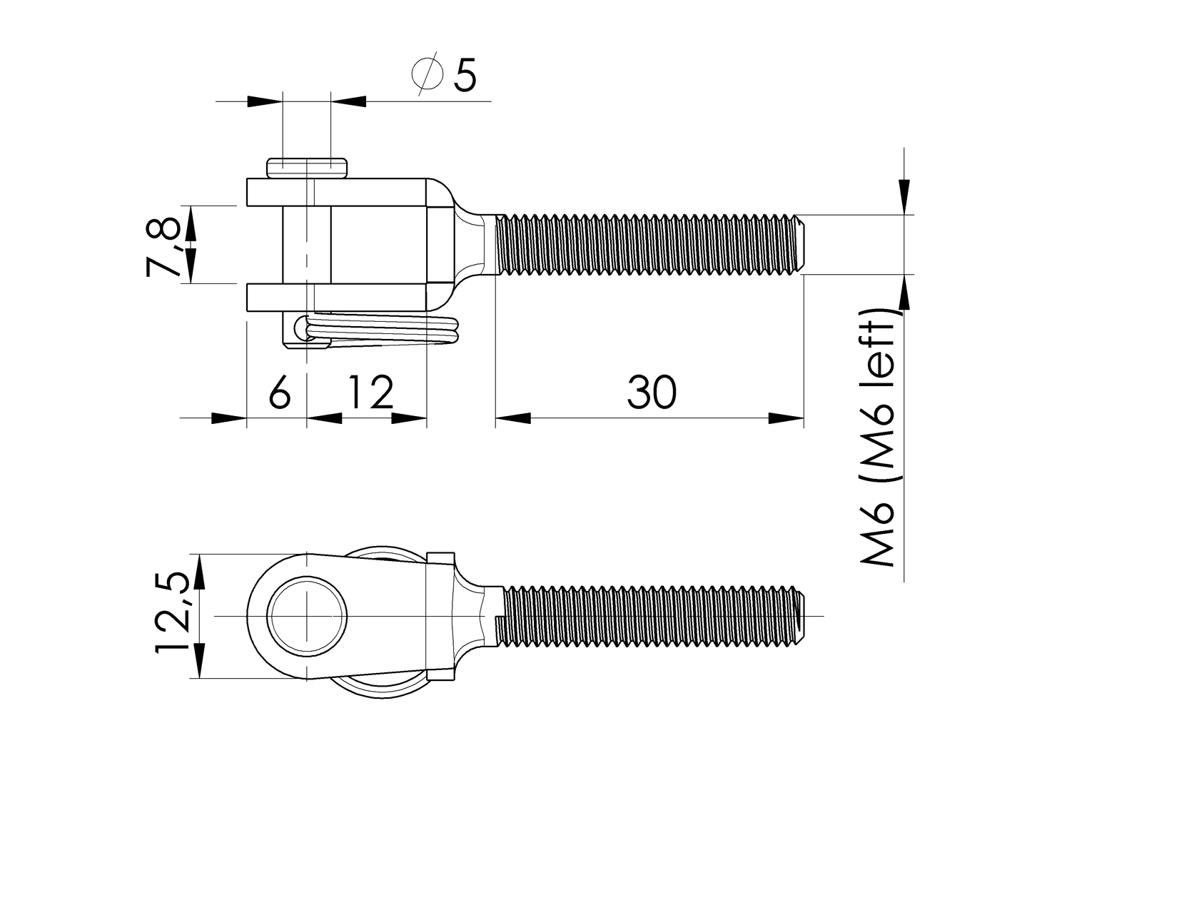 Lanko - úchytka lanka