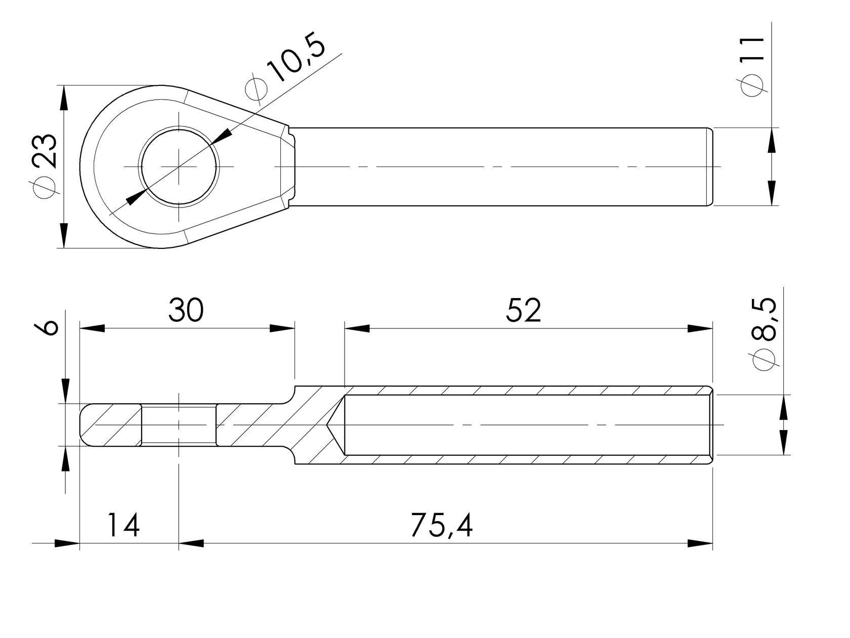 Lanko - úchytka lanka
