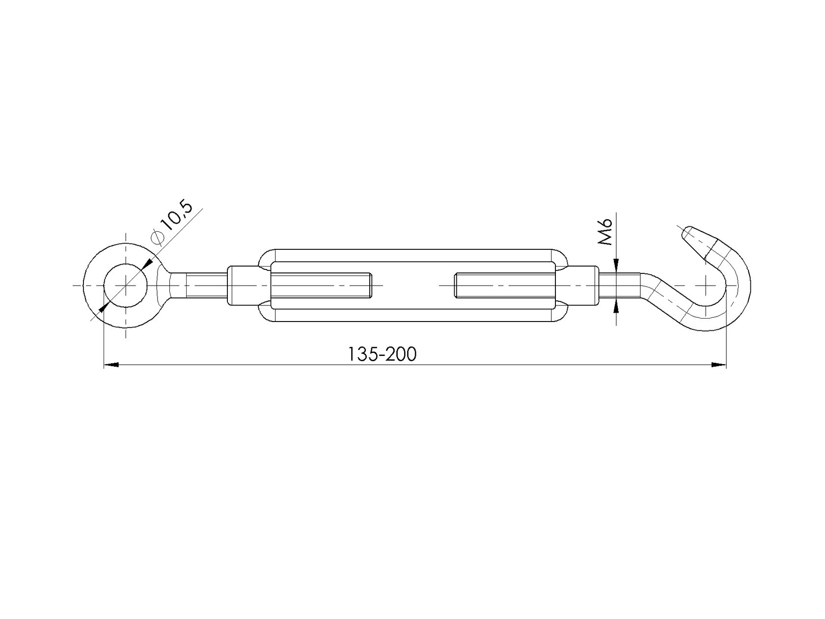 Úchytka lanka -napinák