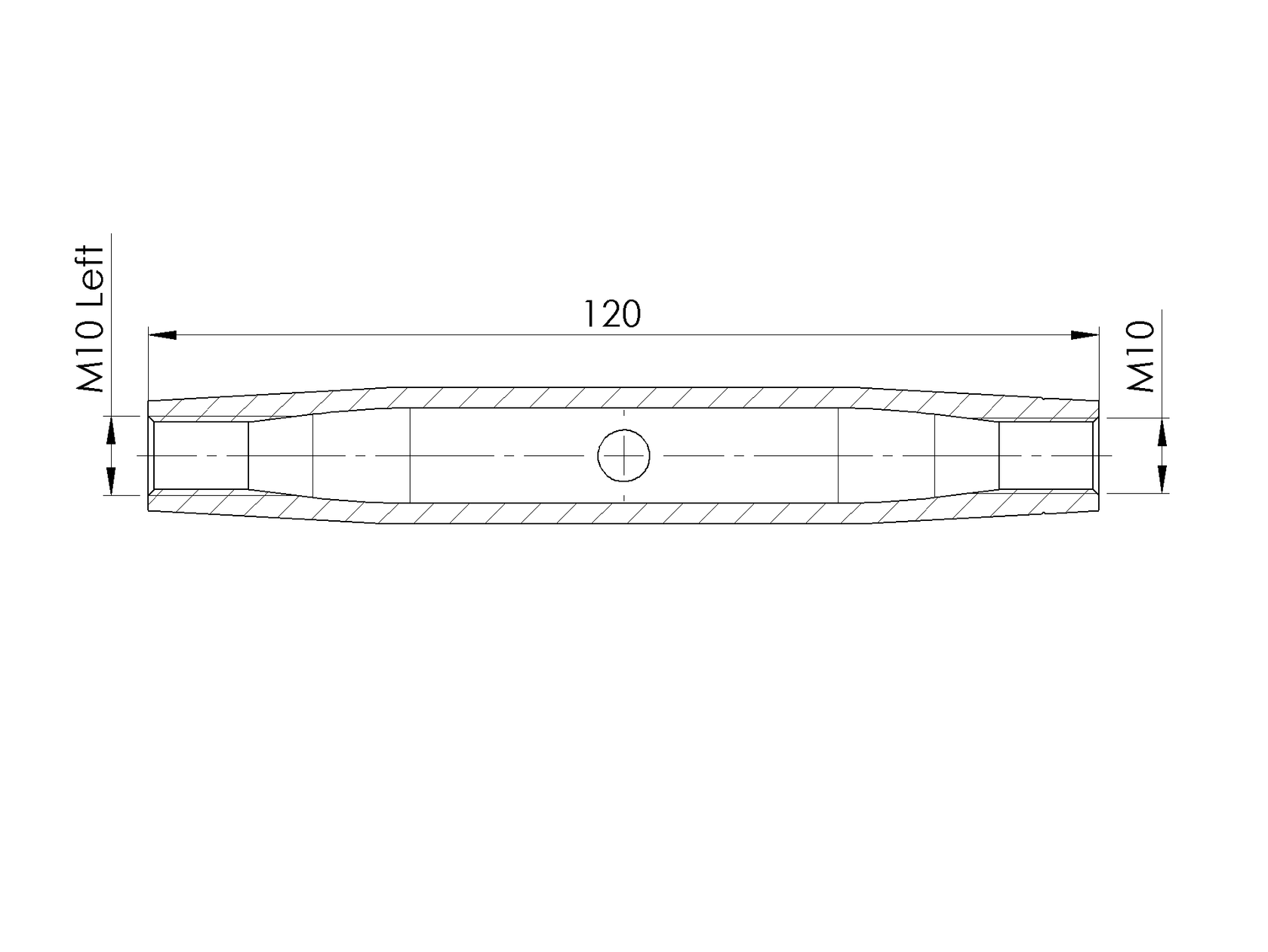 Nerezový napínák lanka