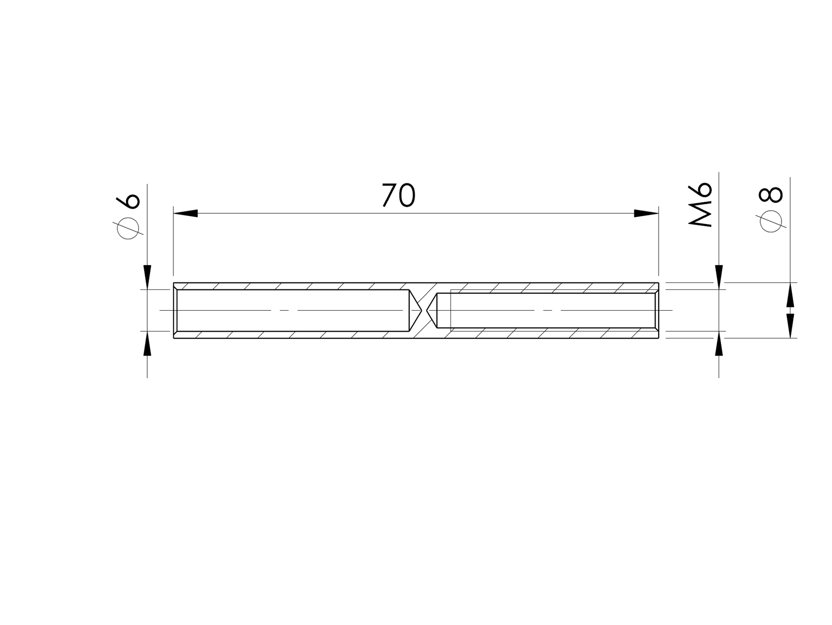 Nerezový napínák lanka