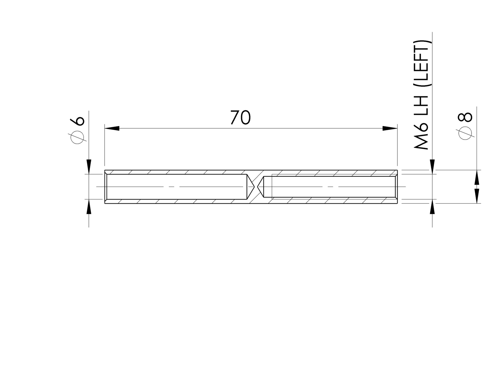 Nerezový napínák lanka