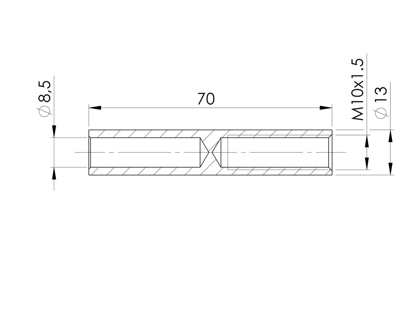 Nerezový napínák lanka