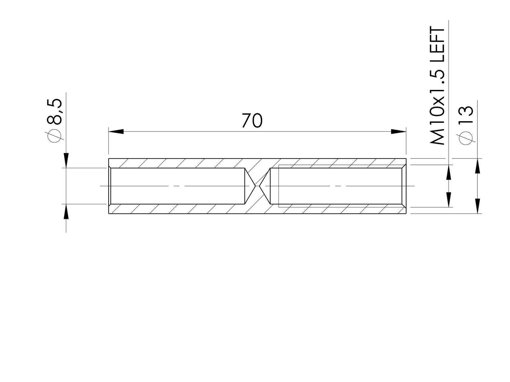 Nerezový napínák lanka