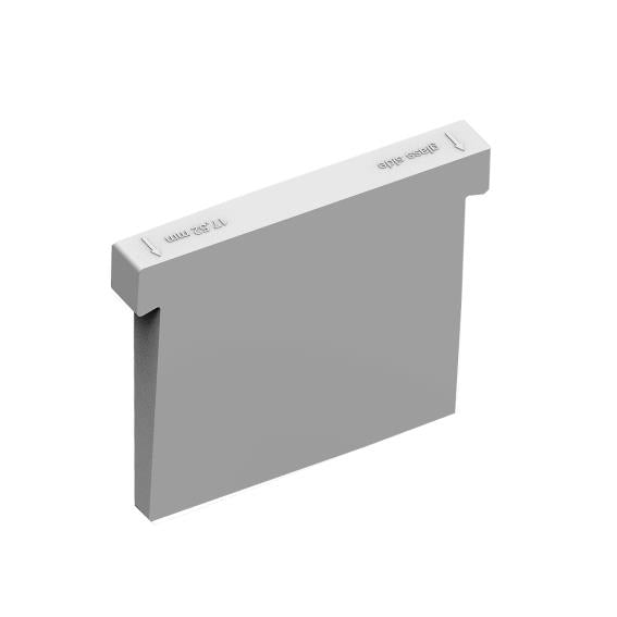 PVC Kotvící kolík pro sklo