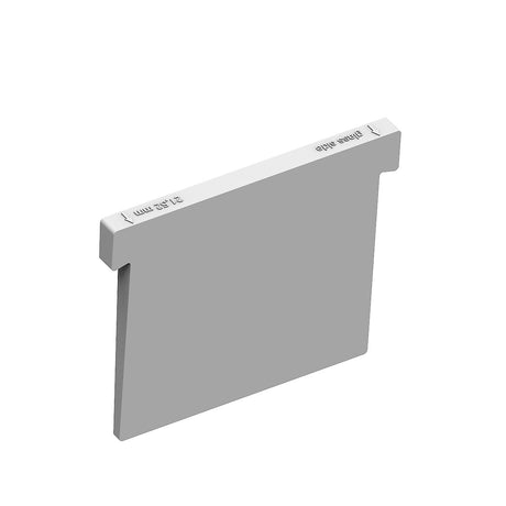 PVC Kotvící kolík pro sklo