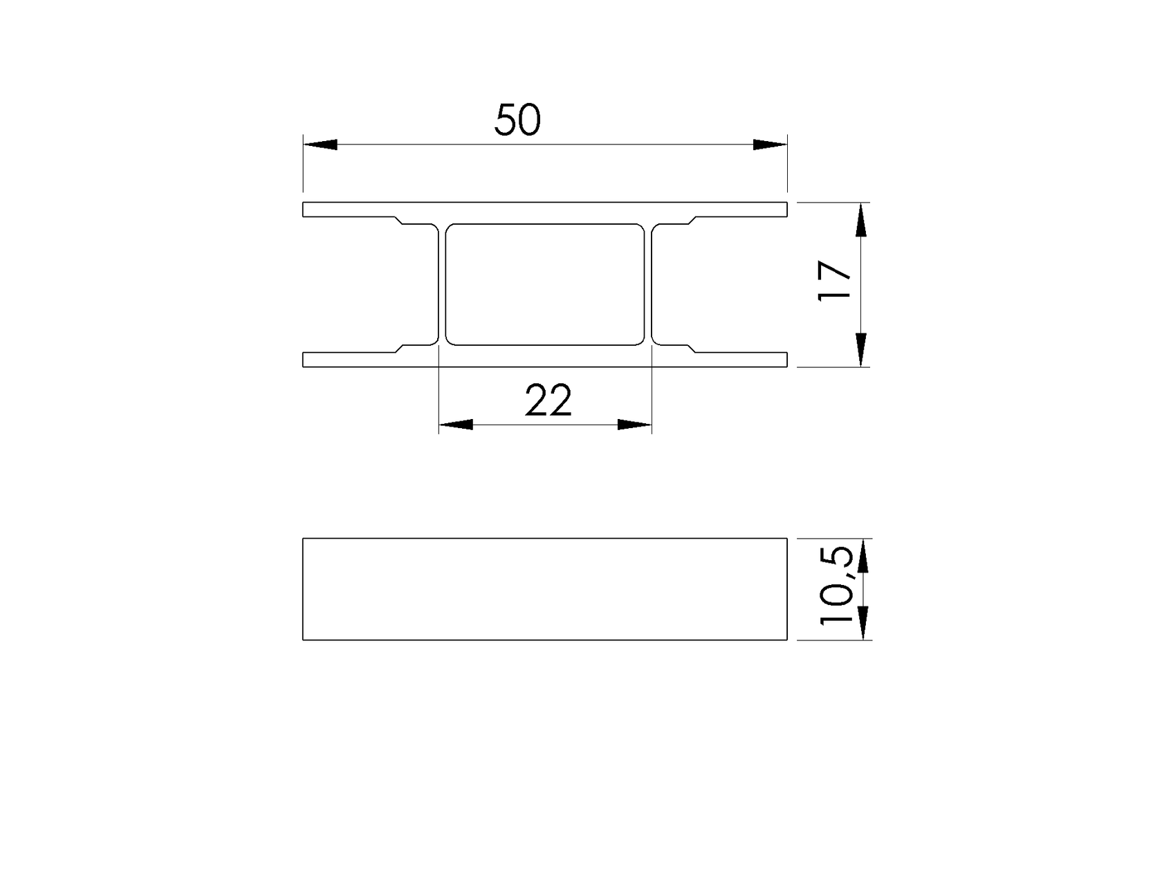 Těsnění na držák skla