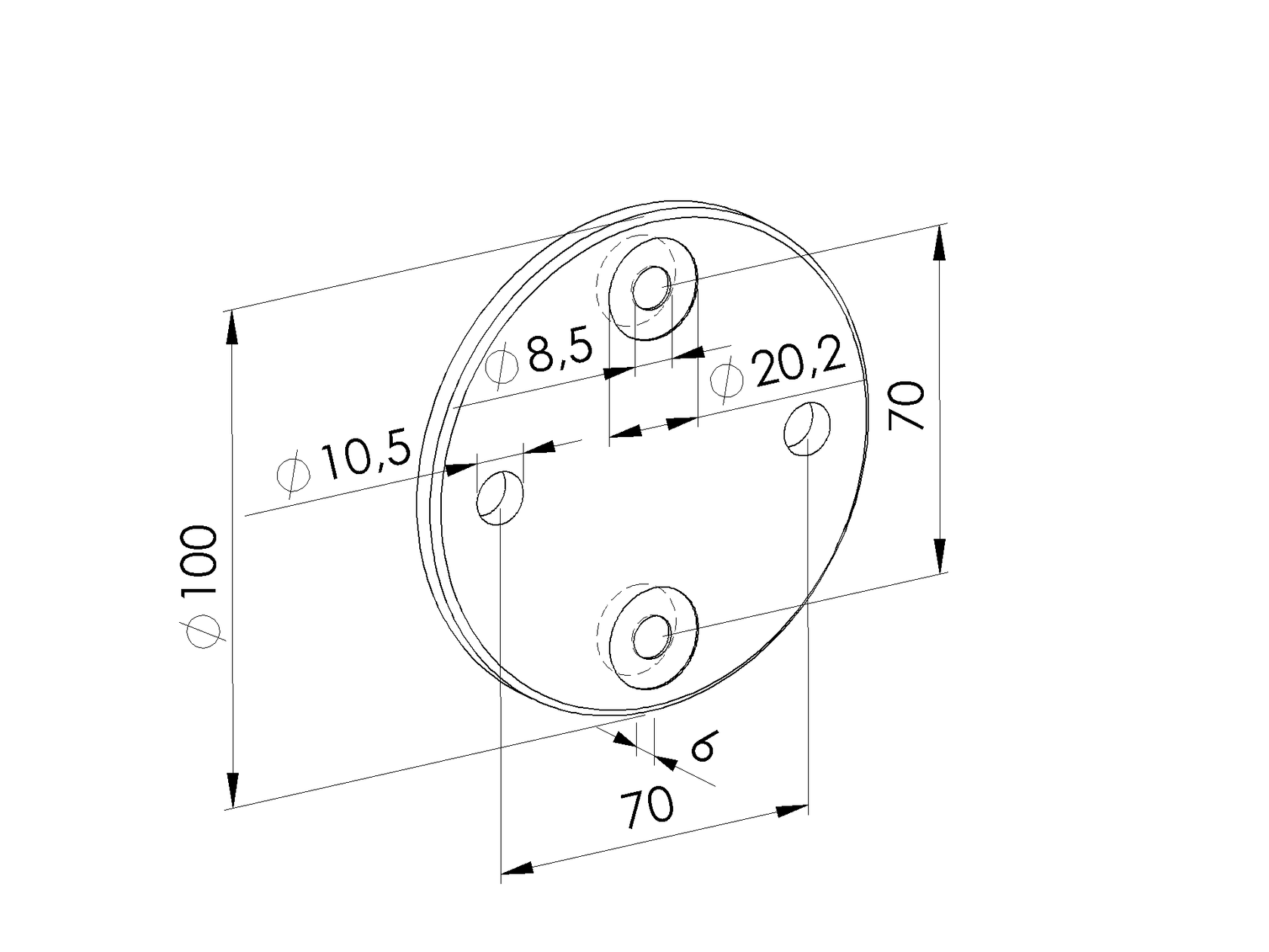 Kotvení - příruba