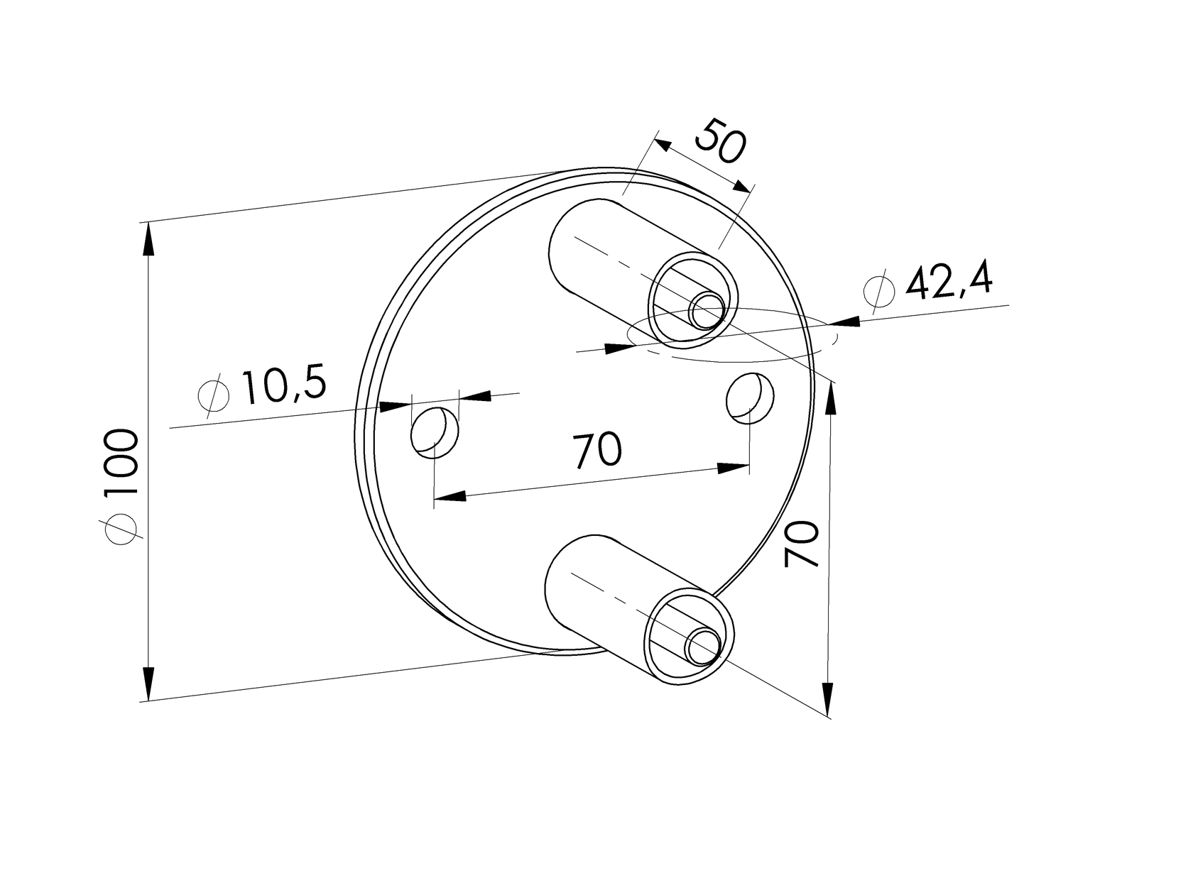 Kotvení boční kruhové