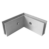 Kotvení boční - sklo AL/ELOX/Satin, L245, 90° in