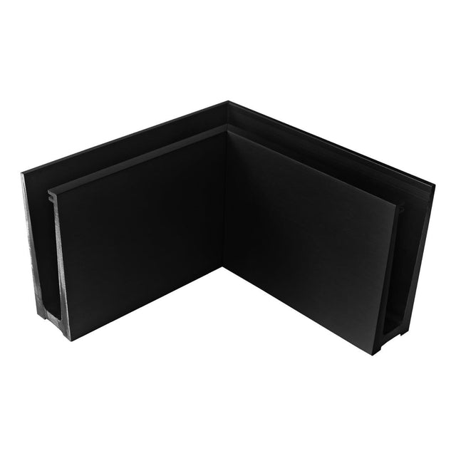 Kotvění vrchní - sklo hliník AL/ELOX/Satin L195mm,