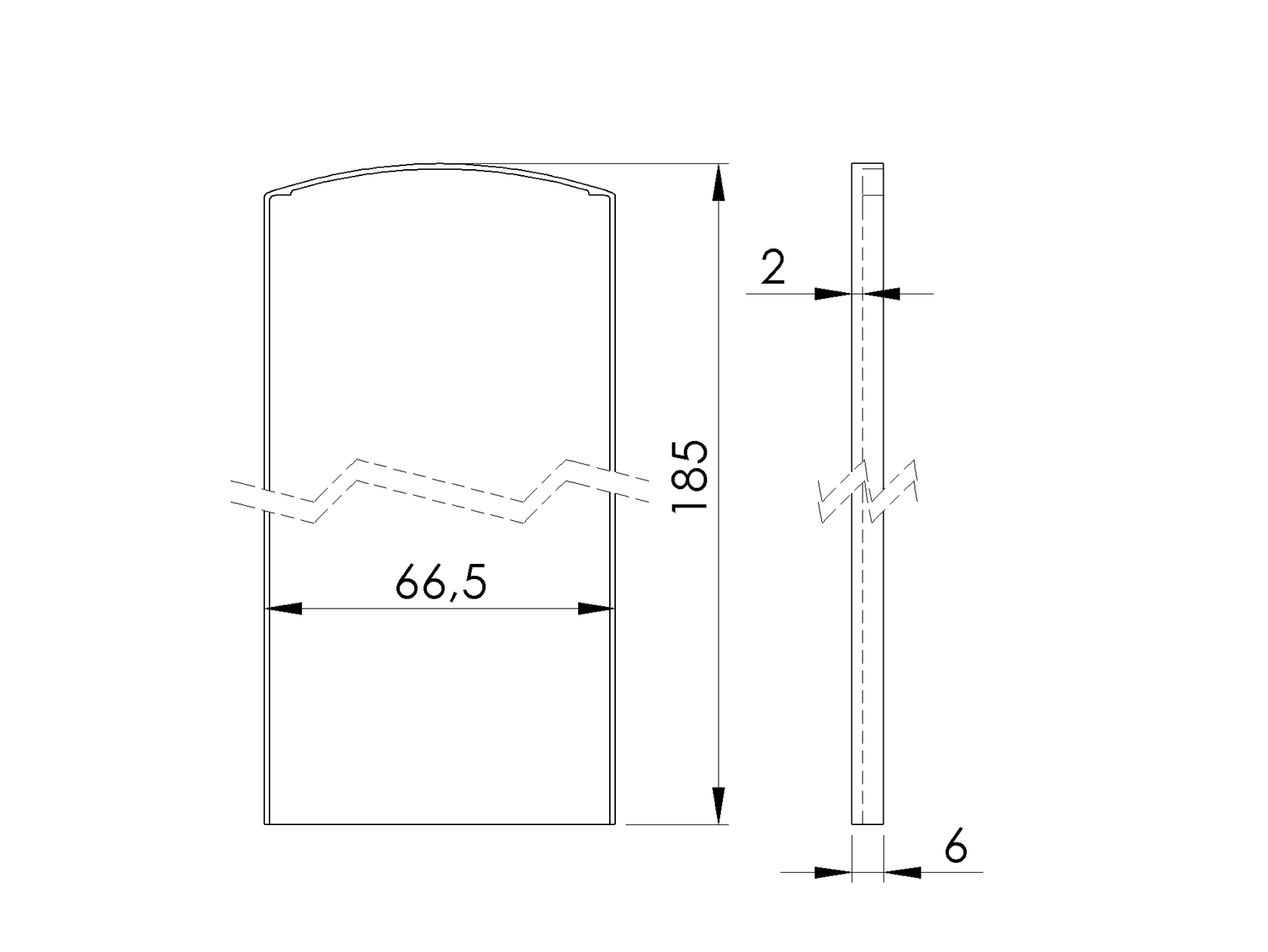 Záslepka pro profil AL/0004-UnoXL-S-E pro schody