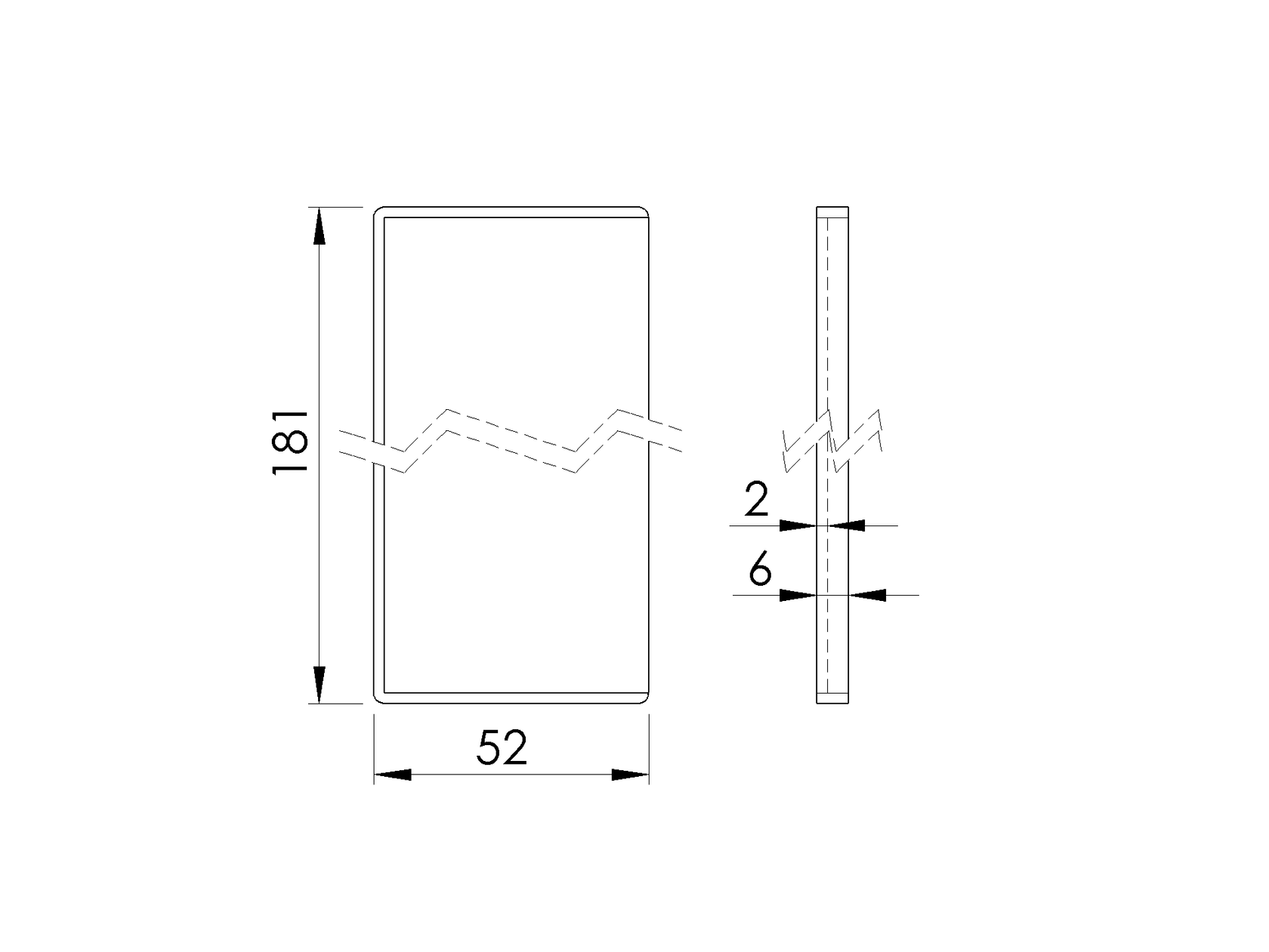 Záslepka pro profil AL/0005-D-S-E pro schody