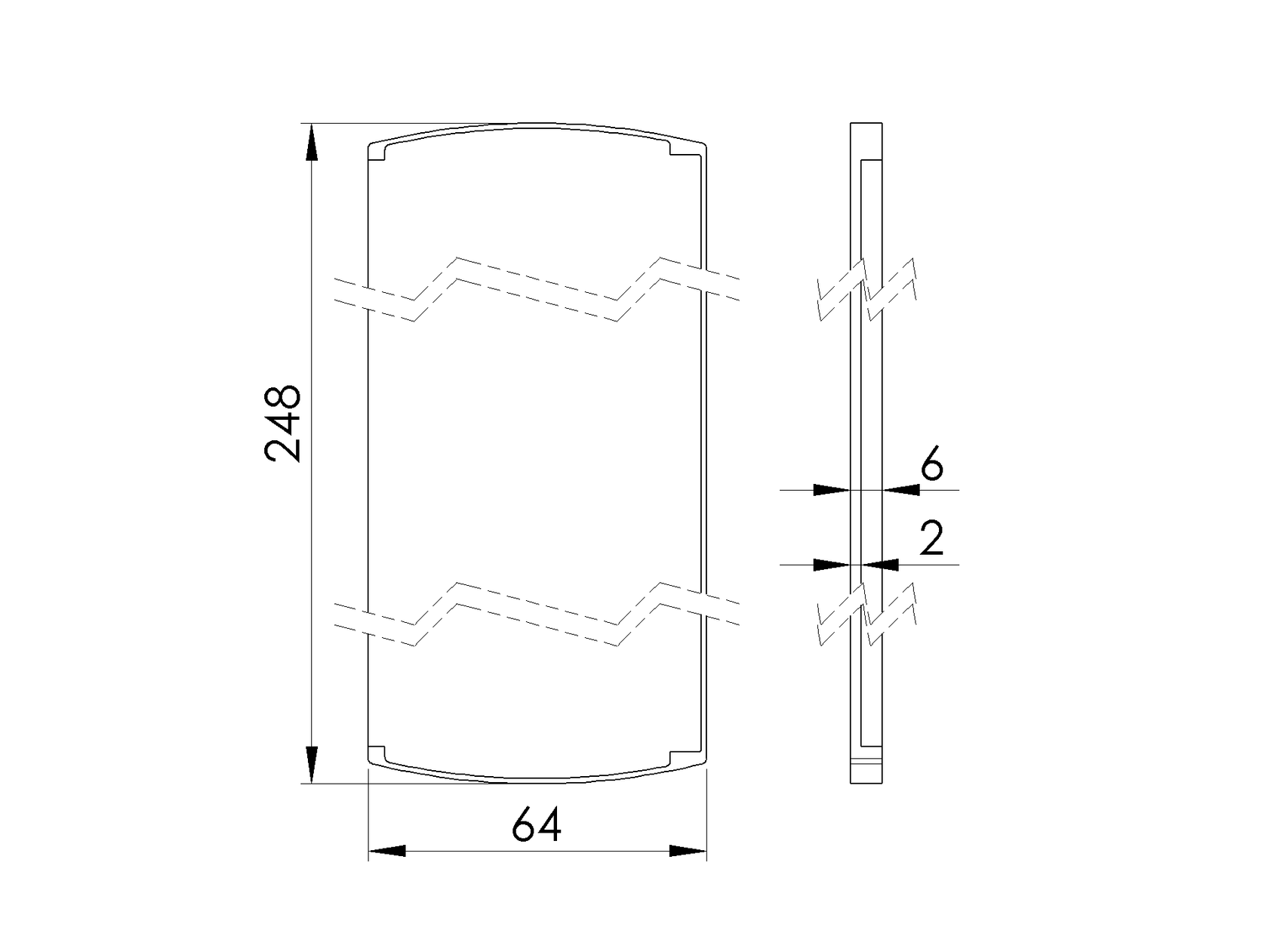 Záslepka pro profil AL/0011-LIGHT-N-E pro schody