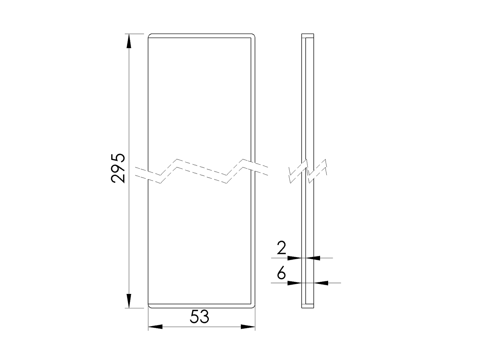 Záslepka pro profil AL/0011-N-E pro schody