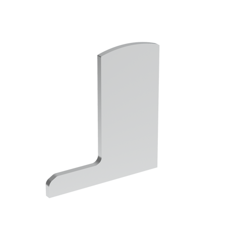 Záslepka pro profil Al/0006-UNO-S-E