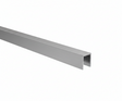  Profil pro zasklení U AL 20x30x2 mm pro sklo tloušťky 10–12 mm, v provedení INOX