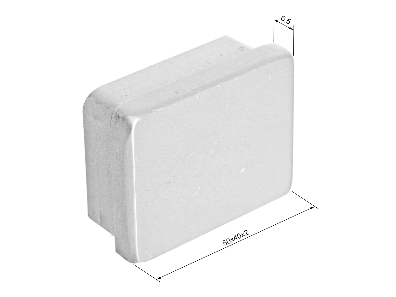 Madlo-držák skla-záslepka