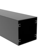 Hliníkový plotový sloupek 100 × 100 mm – 2,5 m – Antracit RAL 7016