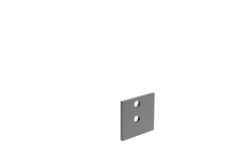 Hliníková krytka adaptéru panelové výplně R7016