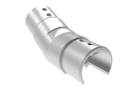 Přechod madla sklo - koleno AISI316 25-55°up, D42,