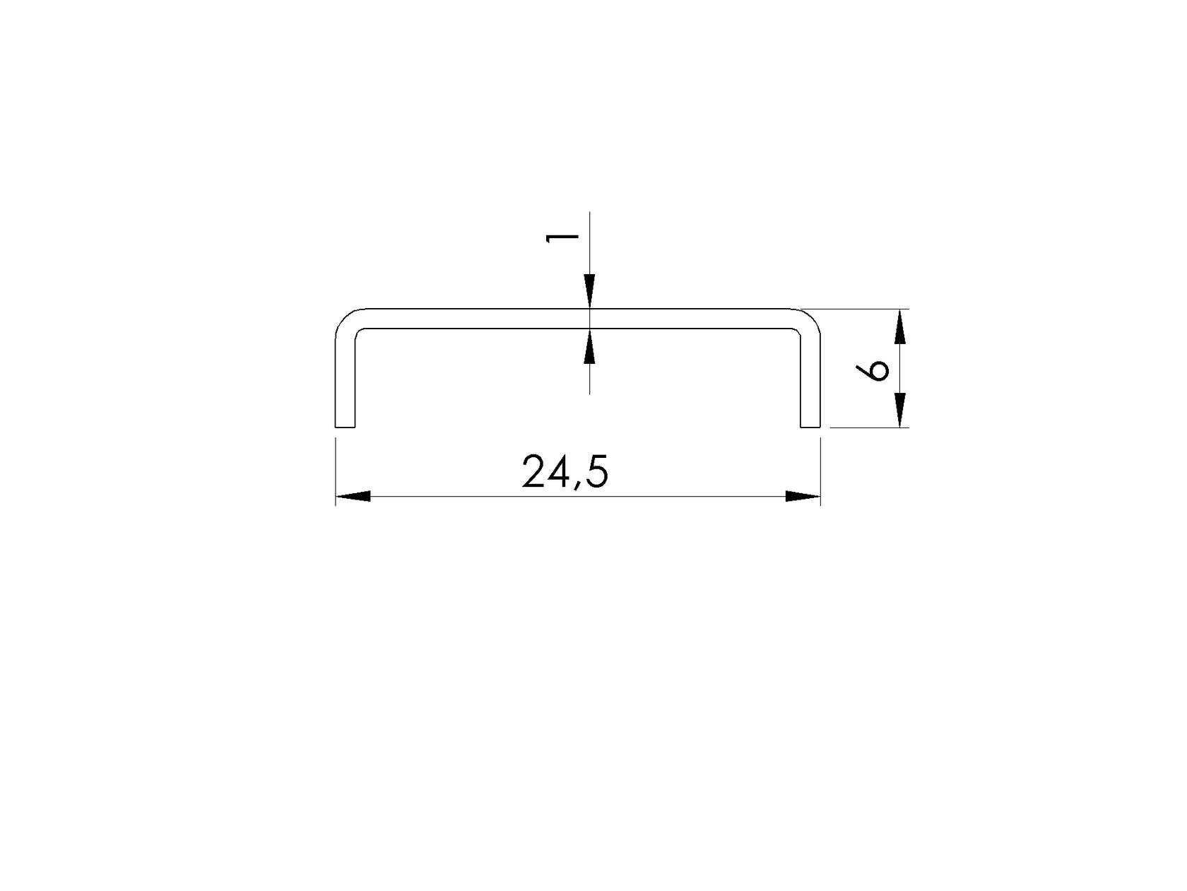 Ukončení skleněné výplně