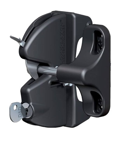 Háková západka se zámkem, jednostranná